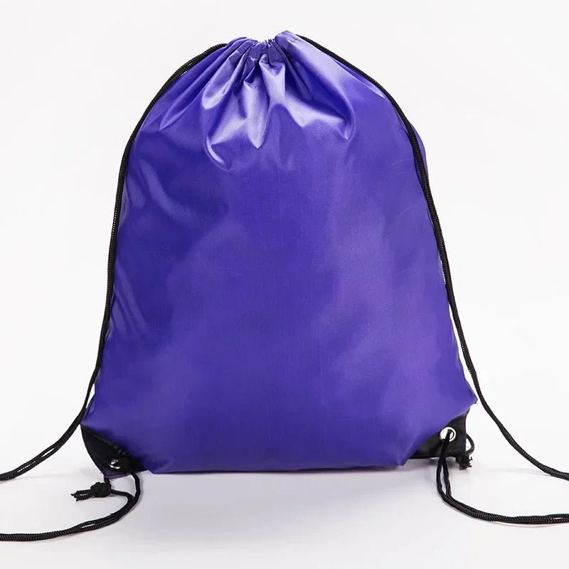 Waterproof Oxford Drawstring Backpack Swimming Sports Beach Travel Bag - Glam Gurls