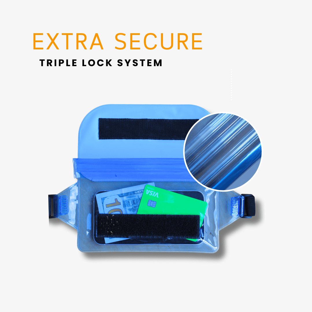 Waterproof Phone Dry Bag Pouch, for Swimming, Diving, Kayaking, Snorkeling, Festivals| Keep Phone Safe from Water & Sand | Summer Essential - Glam Gurls