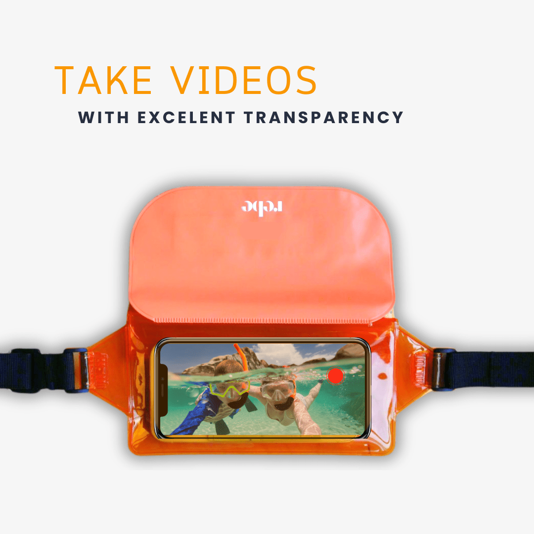 Waterproof Phone Dry Bag Pouch, for Swimming, Diving, Kayaking, Snorkeling, Festivals| Keep Phone Safe from Water & Sand | Summer Essential - Glam Gurls