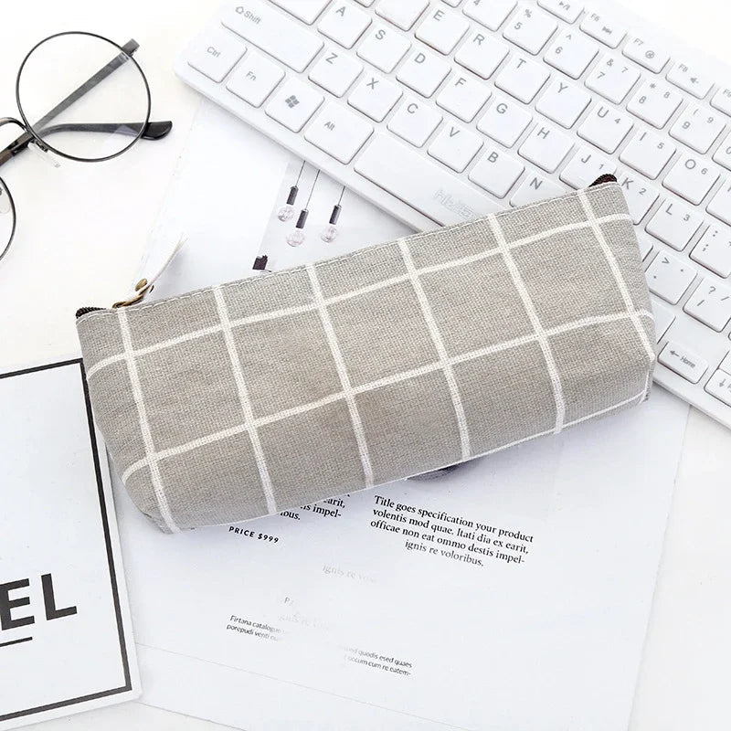 Women Small Canvas Makeup Bag Travel Cosmetic Pouch Toiletry Bag for Women Portable MakeUp Bag Wash Bag Pouch Kit Organizer - Glam Gurls